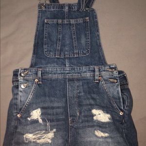 Denim Overalls!